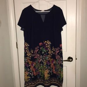 Floral professional dress